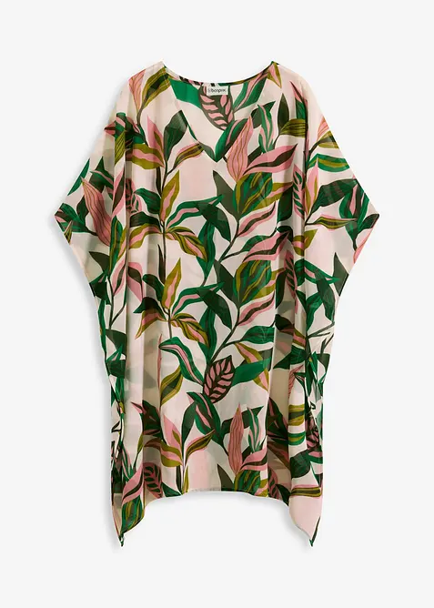 Strandtunika i chiffon, bonprix