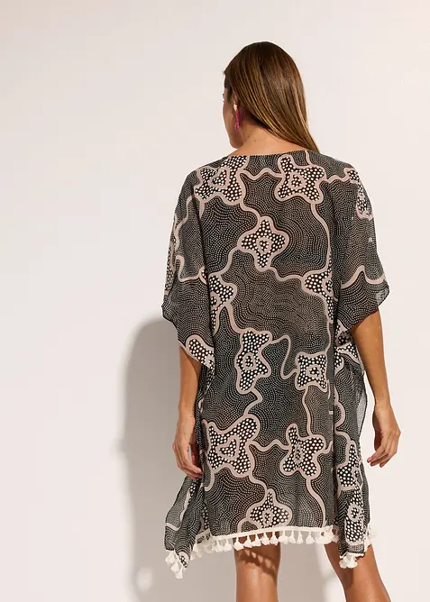 Transparent strandtunika, bonprix