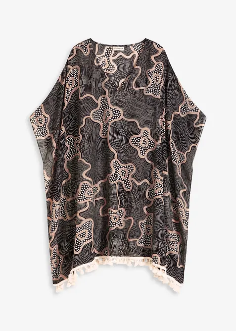 Transparent strandtunika, bonprix