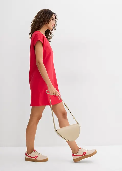 Trikotkjole i økologisk bomull (2-pack), bonprix