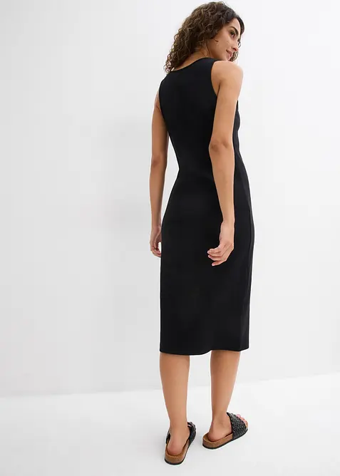 Stroppekjole i økologisk bomull med elastan, bonprix