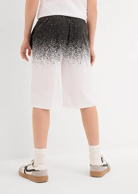 Bermudashorts i jersey i 100% økologisk bomull (2-pack), bonprix