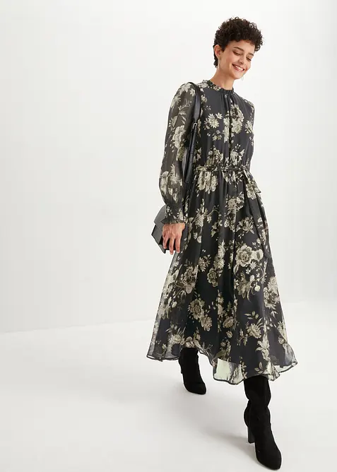 Chiffonkjole, bonprix