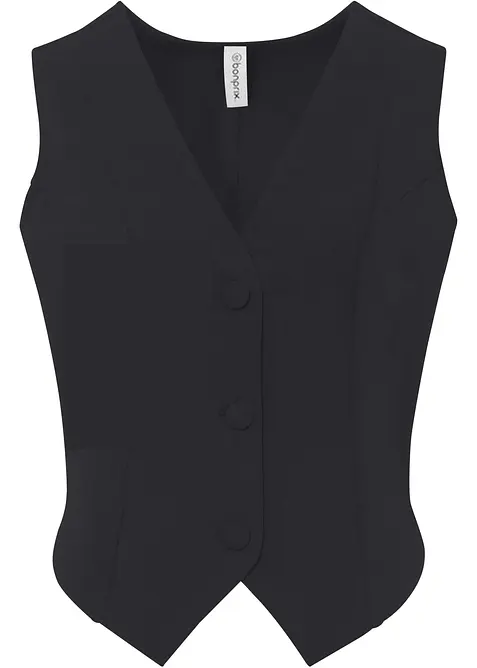 Dressvest av formstabilt interlock-materiale, bonprix