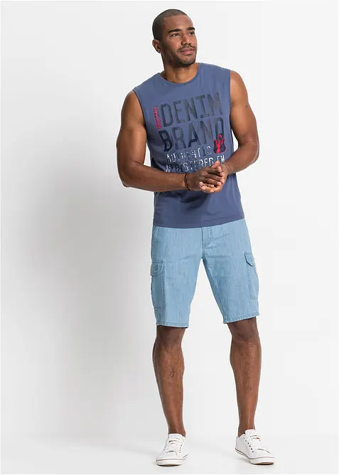 Singlet i 100% bomull (2-pack), bonprix