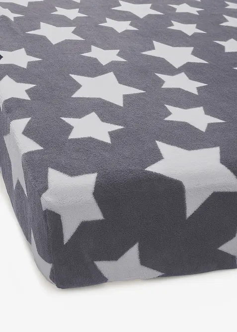 Strekklaken Cashmere Touch stjerner, bonprix