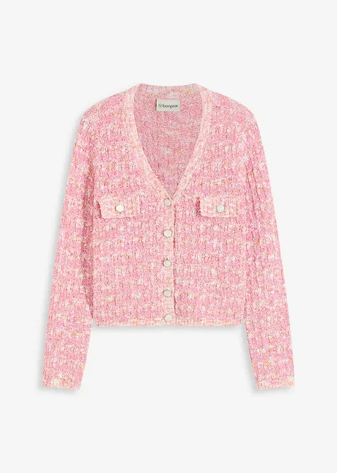 Cardigan i boucl&eacute;, bonprix