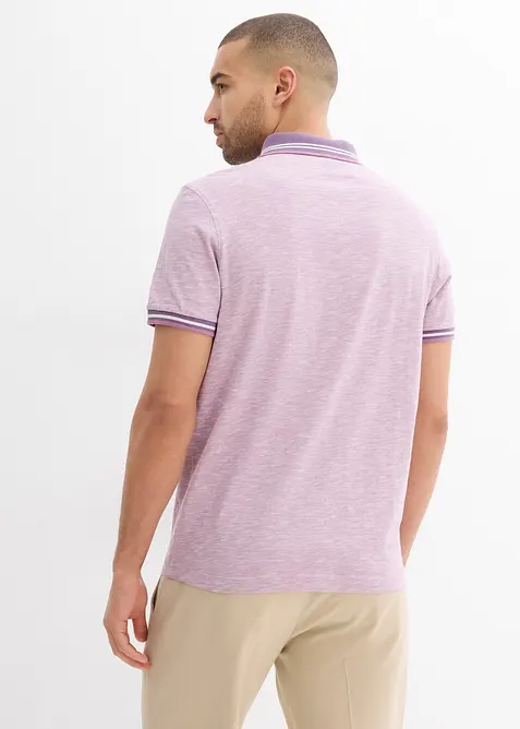 Poloskjorte i 100% bomull, bonprix