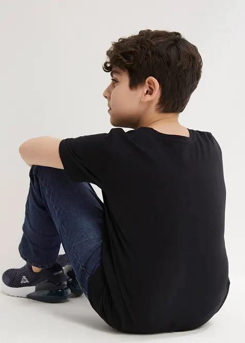 T-skjorte med økologisk bomull, bonprix