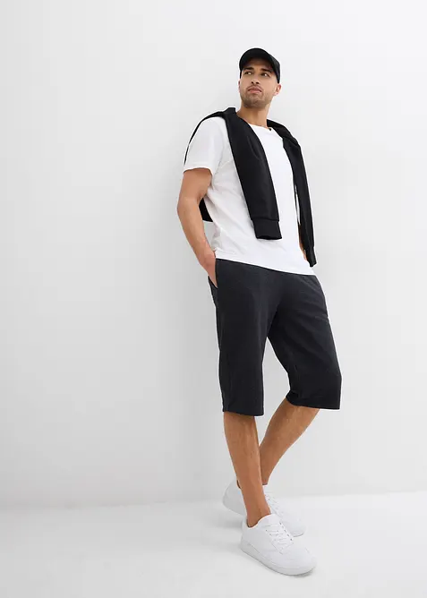 Sweatshorts i lengre modell, bonprix