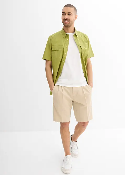 Kortermet skjorte i 100% bomull, bonprix