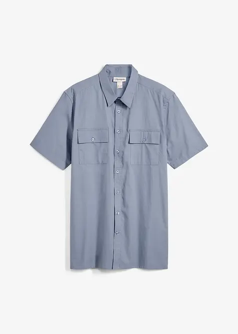 Kortermet skjorte i 100% bomull, bonprix