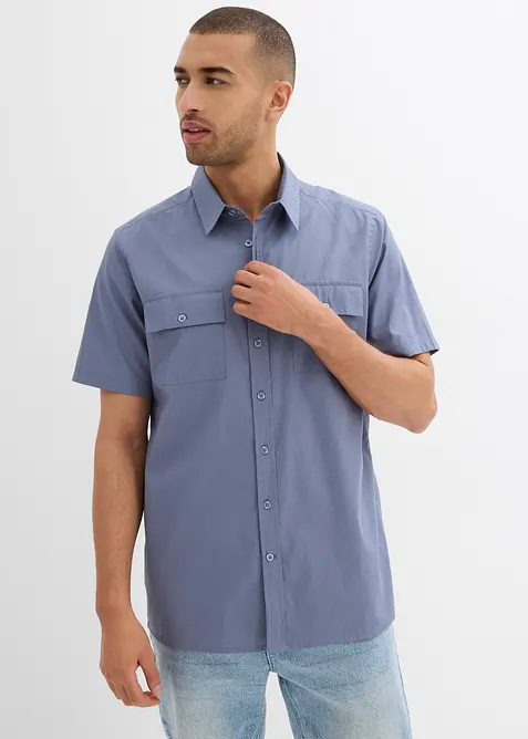 Kortermet skjorte i 100% bomull, bonprix