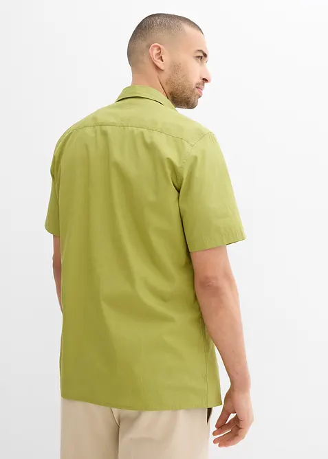 Kortermet skjorte i 100% bomull, bonprix