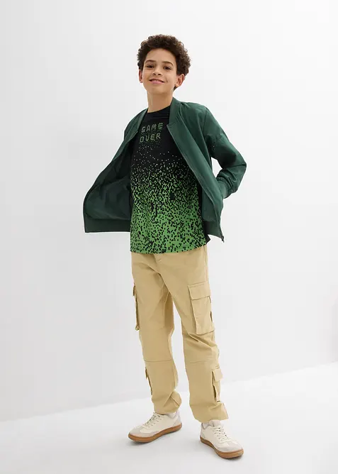 T-skjorte i &oslash;kologisk bomull, bonprix