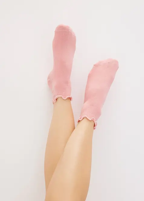 Lave sokker med &oslash;kologisk bomull (6-pack), bonprix