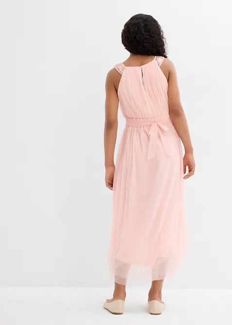 Maxikjole med dekorative paljetter, bonprix