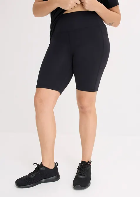 Komfort-sykkelbukse i hurtigt&oslash;rkende materiale med mobillomme, bonprix