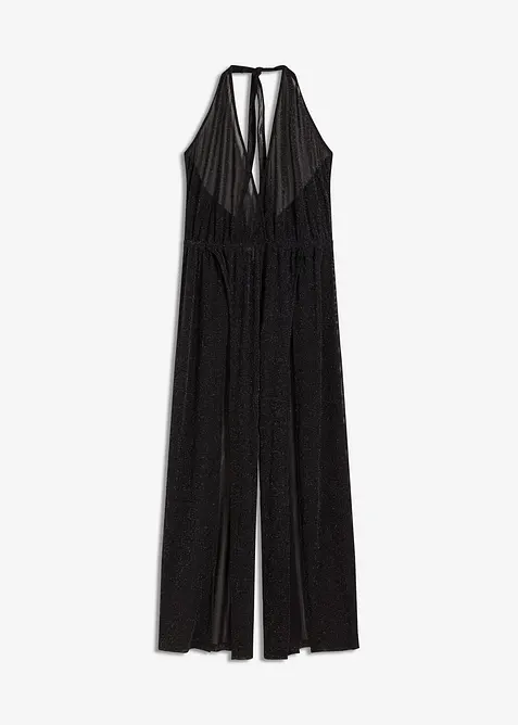 Strand-jumpsuit med glansgarn, bonprix