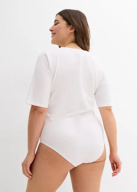 Kortermet body (2-pack), bonprix