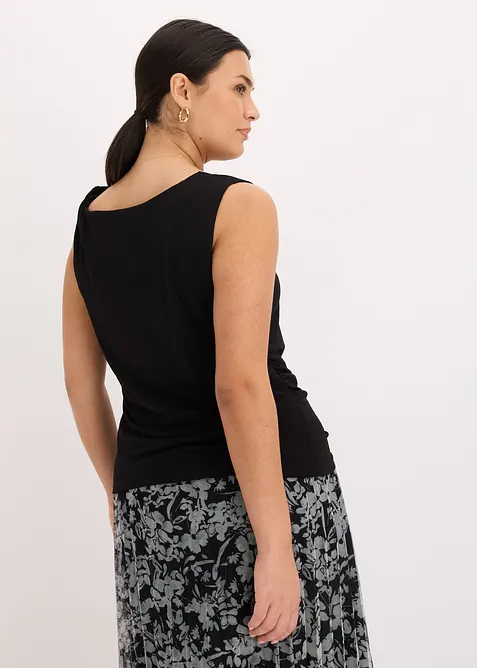 Jerseytopp med tvist, bonprix