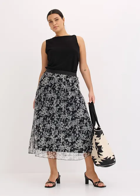 Jerseytopp med tvist, bonprix