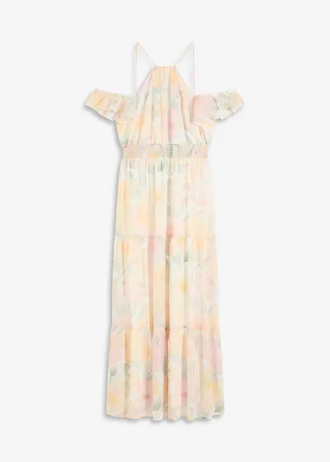 Maxikjole med print, bonprix