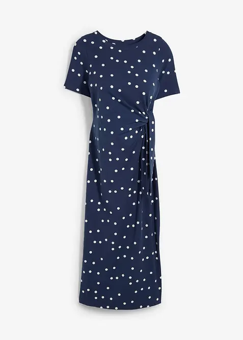 Mammakjole i jersey av økologisk bomull, midi-lengde, bonprix