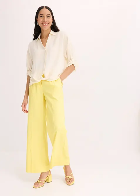 Bluse i lett krepp, bonprix