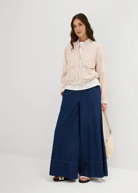 Bomberjakke i linstil, bonprix