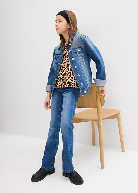 T-skjorte i 100% økologisk bomull (2-pack), bonprix