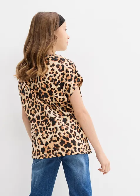 T-skjorte i 100% økologisk bomull (2-pack), bonprix