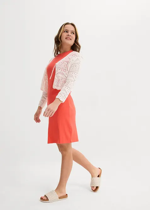 Strikket bolero med 3/4-lange ermer, bonprix