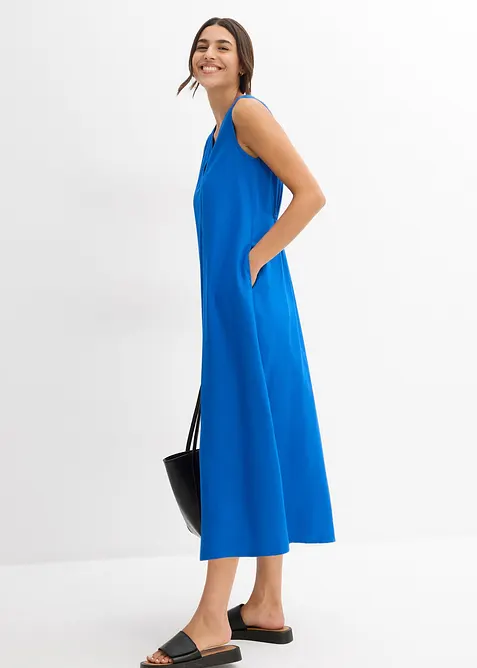 Kjole med stropper av lett viskose, bonprix