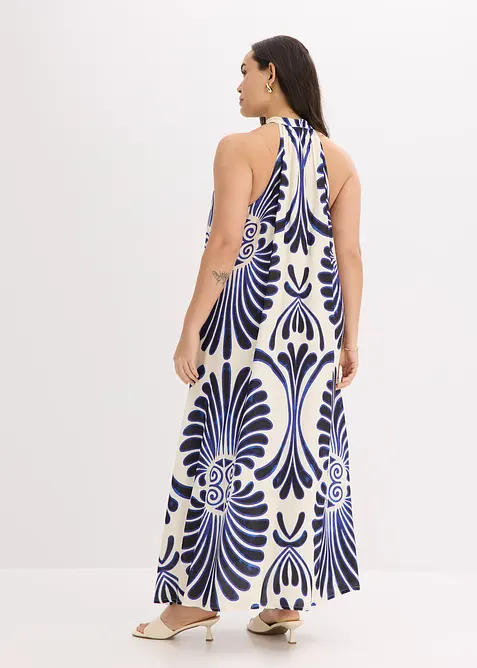 Vid maxikjole i lett viskose, bonprix