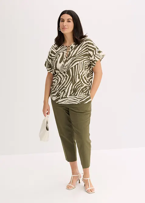 Tunika i viskose og ledig modell, bonprix