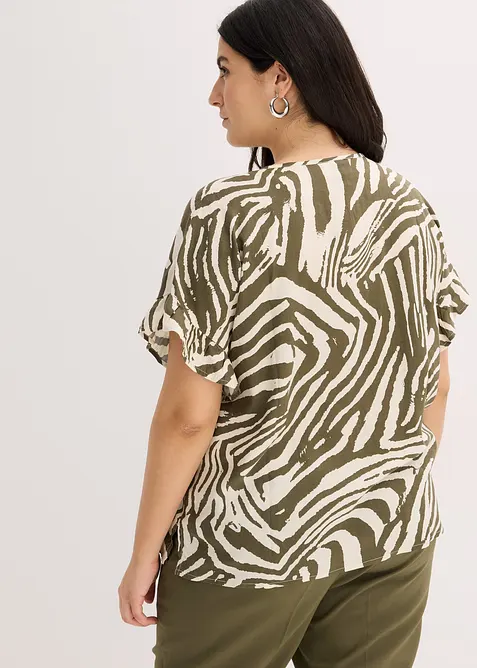 Tunika i viskose og ledig modell, bonprix