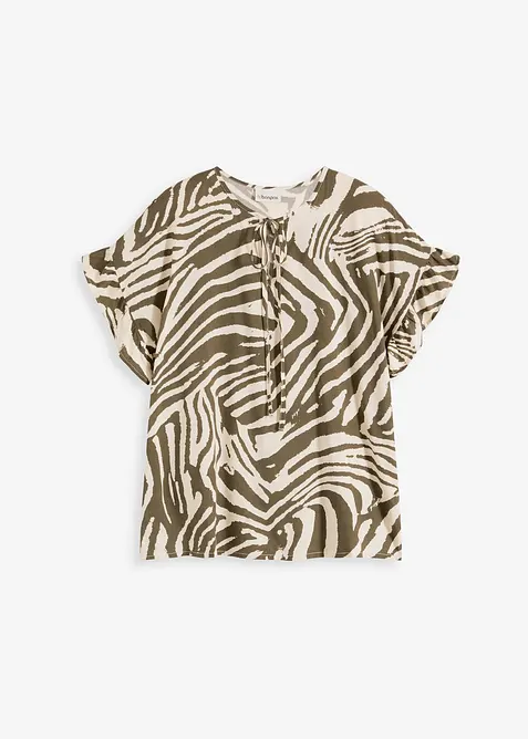 Tunika i viskose og ledig modell, bonprix