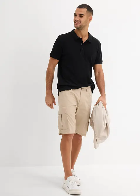 Cargo-bermudashorts med stretch, Regular Fit, bonprix