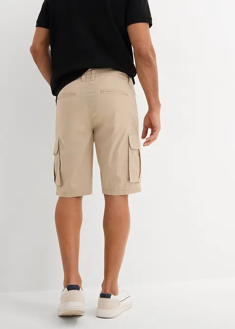 Cargo-bermudashorts med stretch, Regular Fit, bonprix