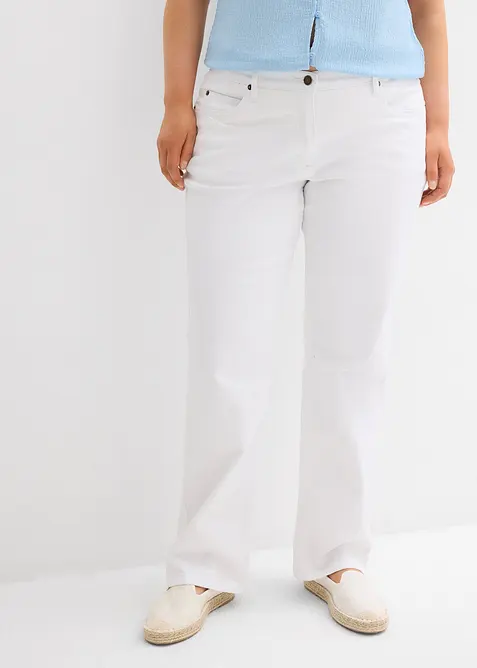 Straight-jeans Mid Waist, Stretch, bonprix