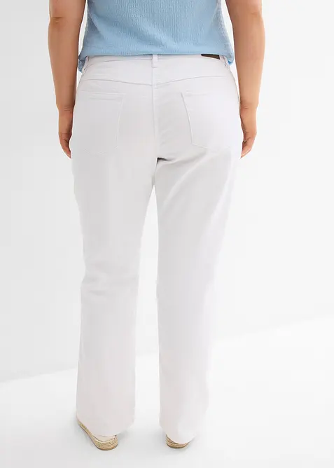 Straight-jeans Mid Waist, Stretch, bonprix