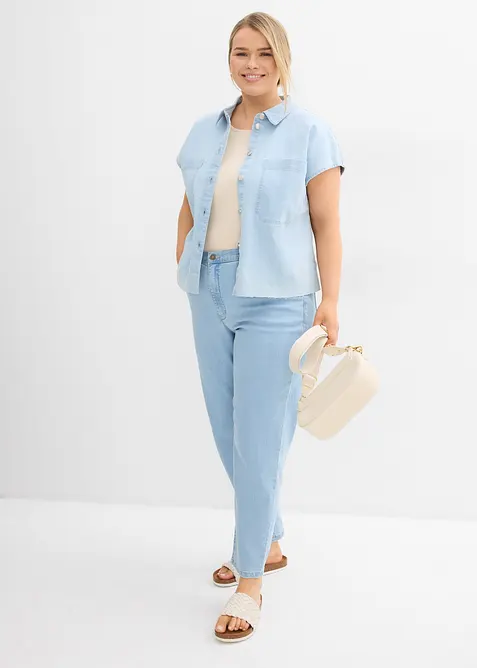 Mom-jeans High Waist, stretch, bonprix