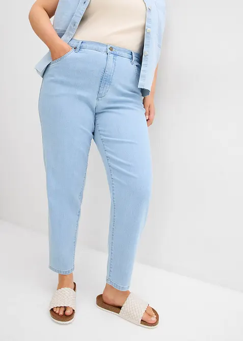 Mom-jeans High Waist, stretch, bonprix