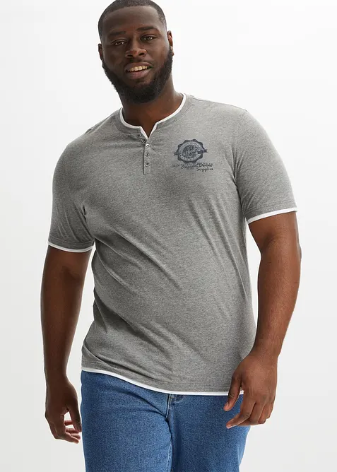 Kortermet bestefartr&oslash;ye (2-pack) i 100% bomull, bonprix