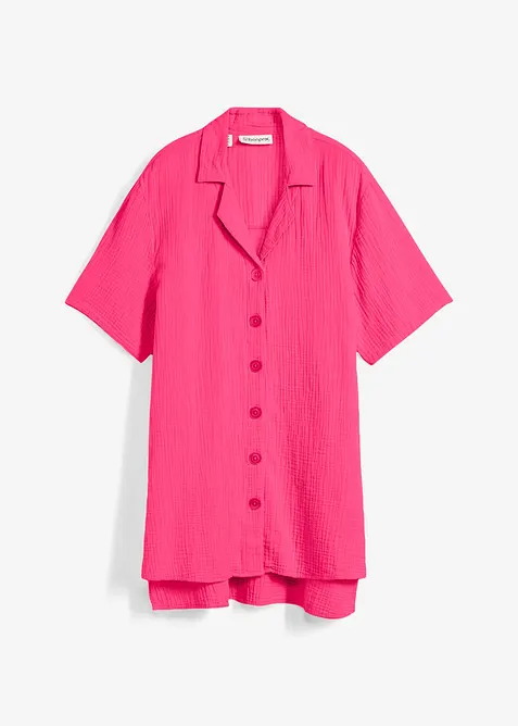 Skjorte i musselin, bonprix