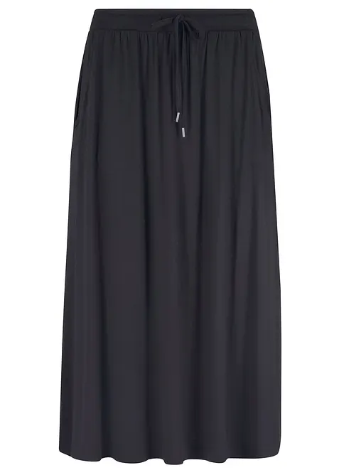 Jerseyskj&oslash;rt i bomullsmiks, bonprix