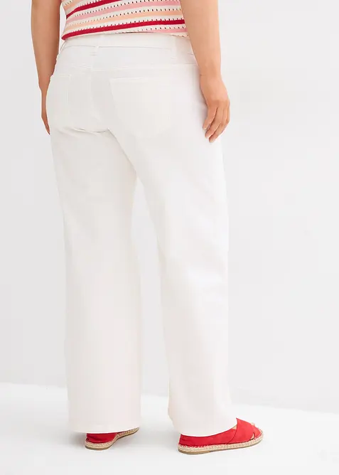 Wide Leg-jeans, Low Waist, bonprix