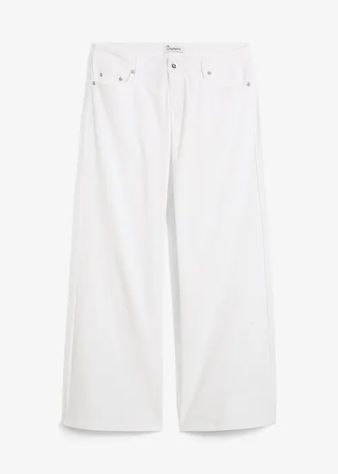 Wide Leg-jeans, Low Waist, bonprix