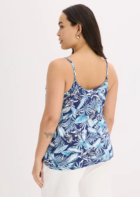 Topp med spagettistropper av myk viskosemiks, bonprix